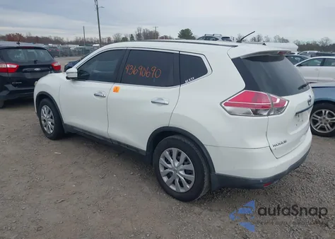 2014 Nissan Rogue S from USA, damaged, VIN 5N1AT2MT4EC842580